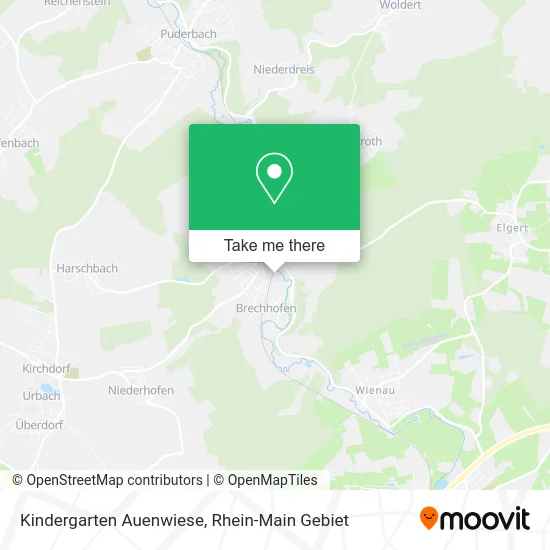 Карта Kindergarten Auenwiese