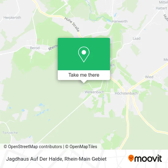 Карта Jagdhaus Auf Der Halde