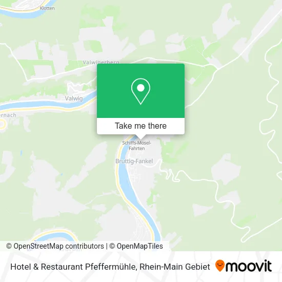 Карта Hotel & Restaurant Pfeffermühle