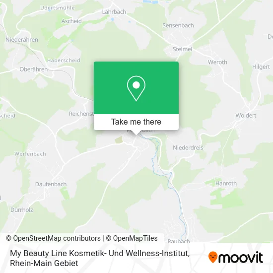 Карта My Beauty Line Kosmetik- Und Wellness-Institut