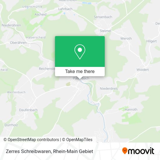 Карта Zerres Schreibwaren