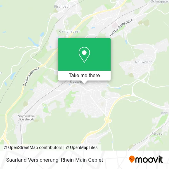 Карта Saarland Versicherung
