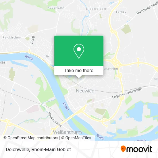 Карта Deichwelle