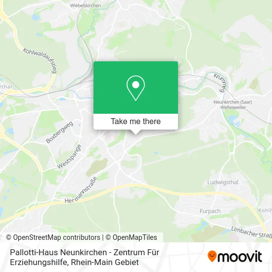 Карта Pallotti-Haus Neunkirchen - Zentrum Für Erziehungshilfe