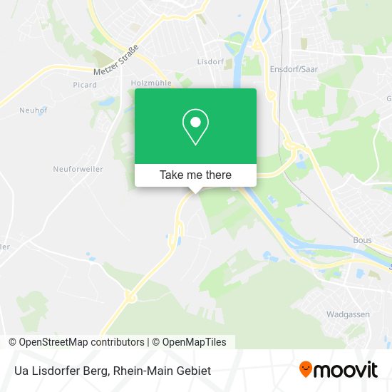 Карта Ua Lisdorfer Berg