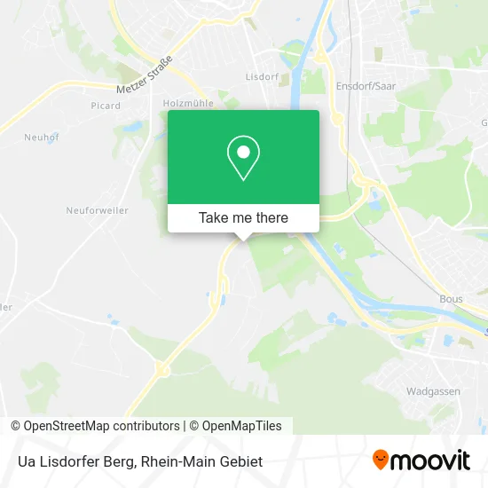 Карта Ua Lisdorfer Berg