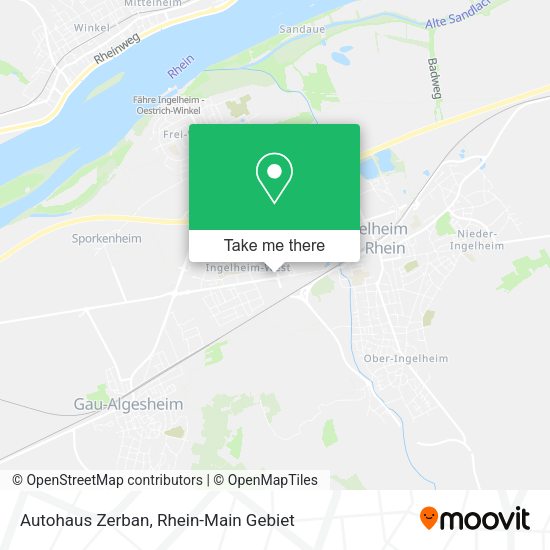 Карта Autohaus Zerban