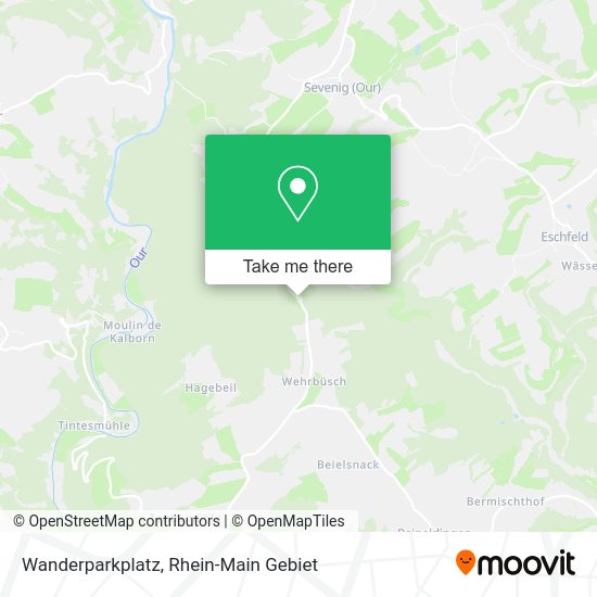 Карта Wanderparkplatz