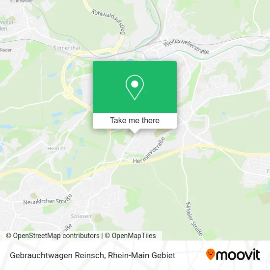 Карта Gebrauchtwagen Reinsch