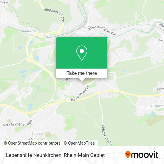 Карта Lebenshilfe Neunkirchen