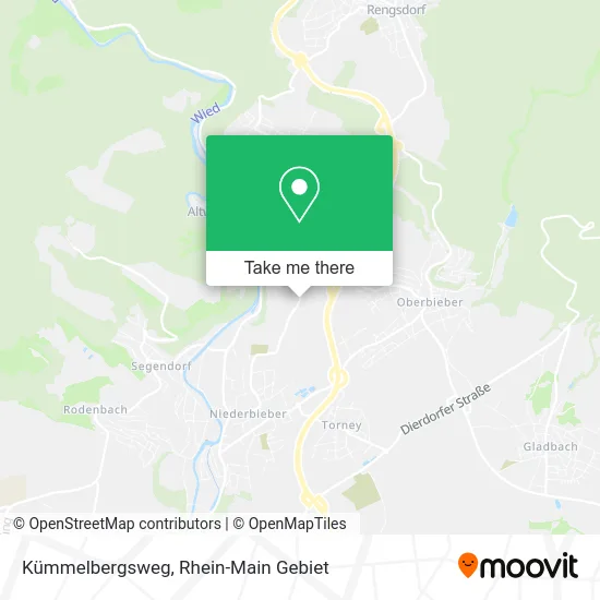 Карта Kümmelbergsweg