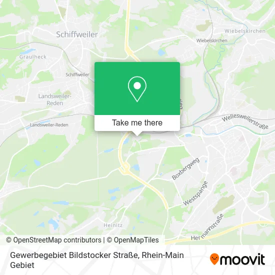 Карта Gewerbegebiet Bildstocker Straße