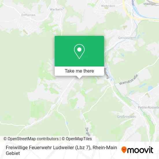 Карта Freiwillige Feuerwehr Ludweiler (Lbz 7)