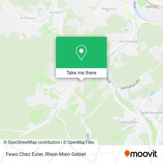Карта Fewo Chez Ester