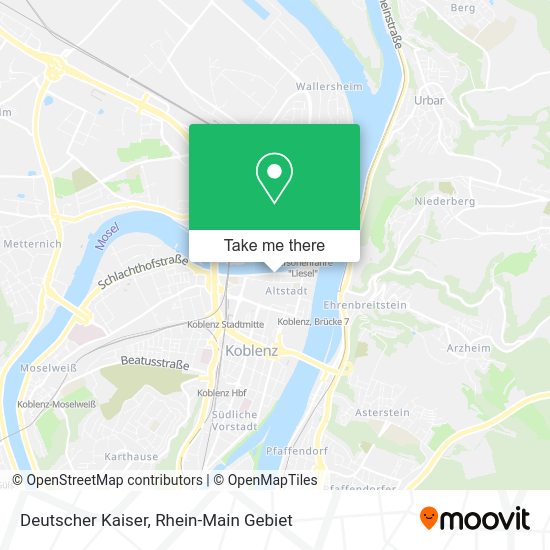 Карта Deutscher Kaiser