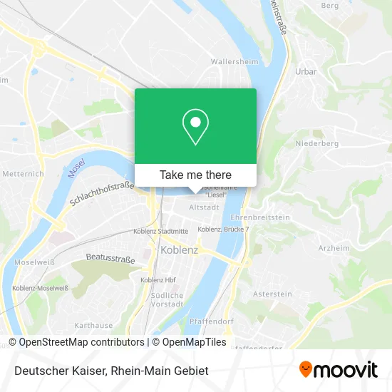 Карта Deutscher Kaiser