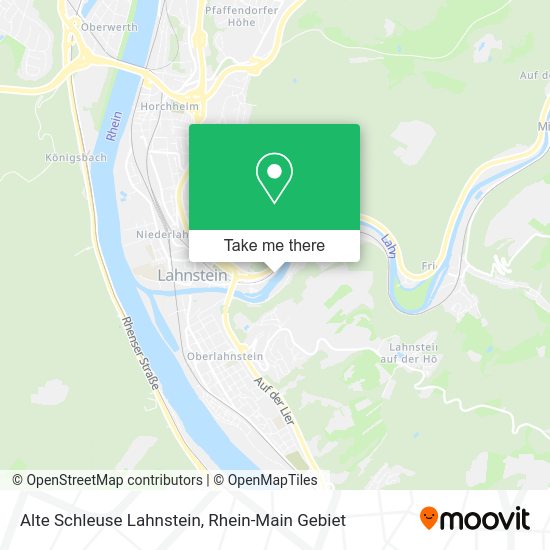 Карта Alte Schleuse Lahnstein
