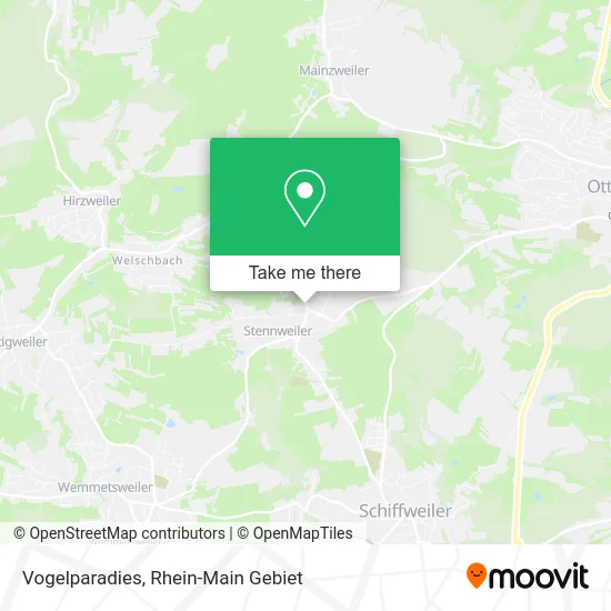 Карта Vogelparadies