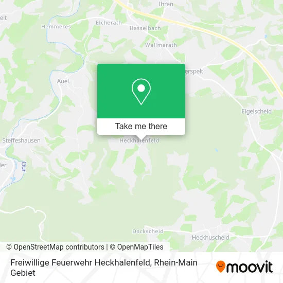 Карта Freiwillige Feuerwehr Heckhalenfeld