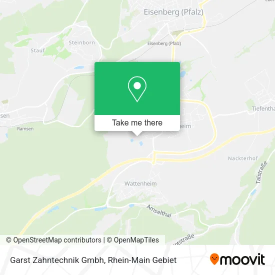 Карта Garst Zahntechnik Gmbh