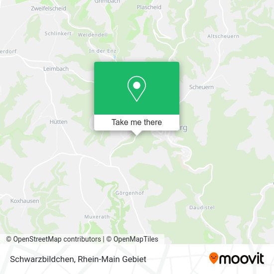 Карта Schwarzbildchen