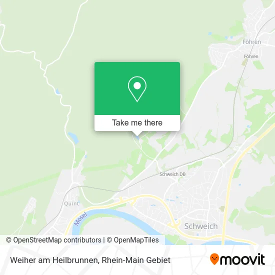Карта Weiher am Heilbrunnen