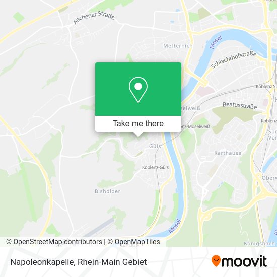 Карта Napoleonkapelle