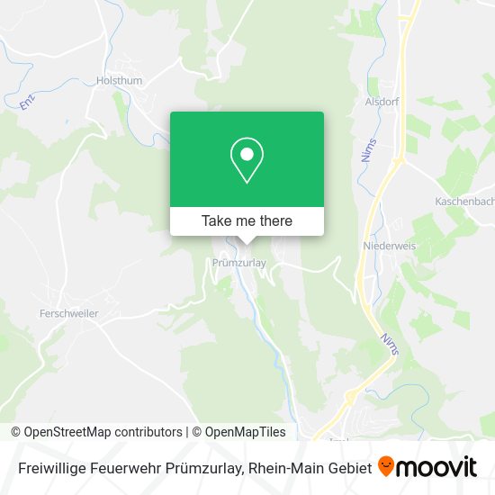 Карта Freiwillige Feuerwehr Prümzurlay