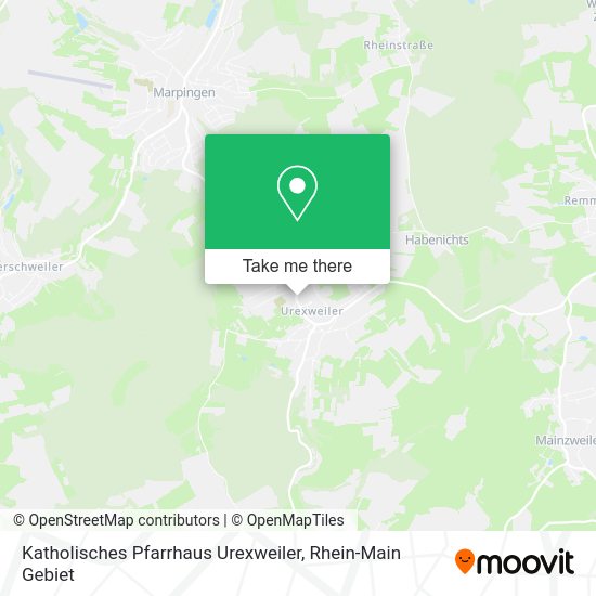 Карта Katholisches Pfarrhaus Urexweiler