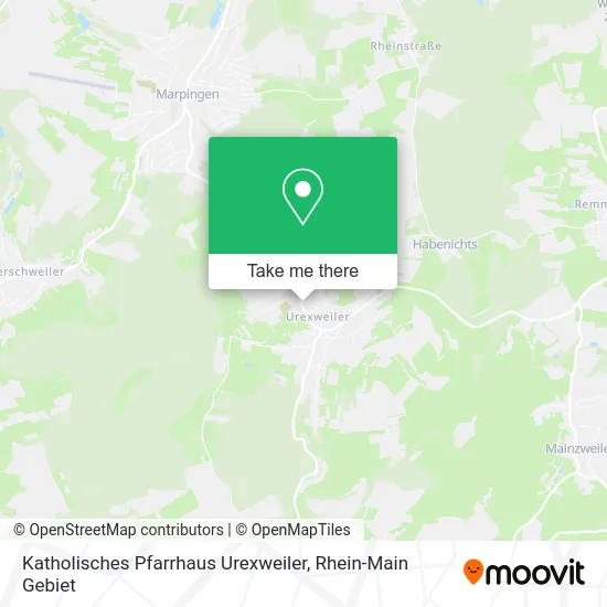 Карта Katholisches Pfarrhaus Urexweiler