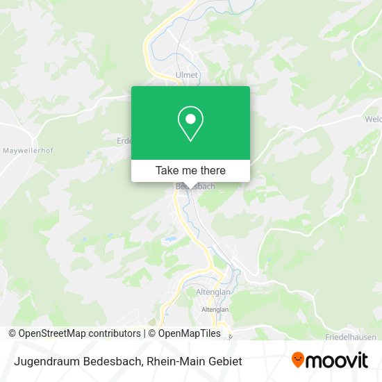 Карта Jugendraum Bedesbach