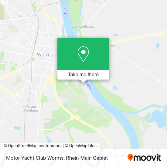 Карта Motor-Yacht-Club Worms