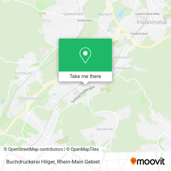 Карта Buchdruckerei Hilger