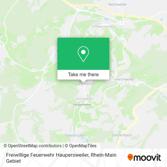 Карта Freiwillige Feuerwehr Haupersweiler