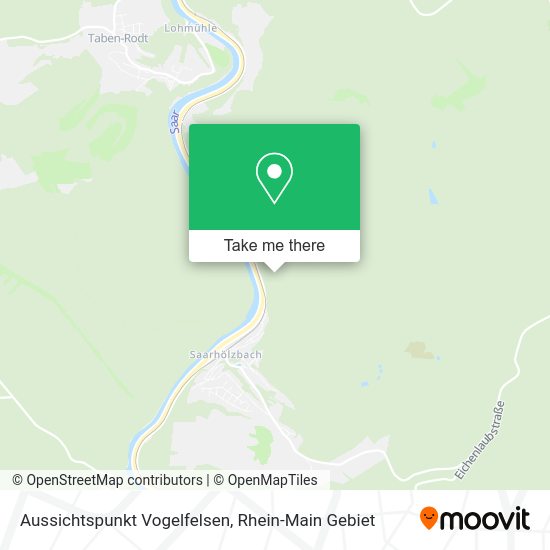 Карта Aussichtspunkt Vogelfelsen