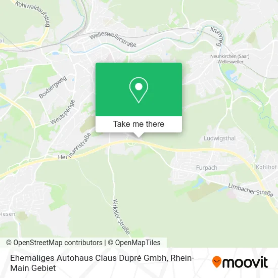 Карта Ehemaliges Autohaus Claus Dupré Gmbh