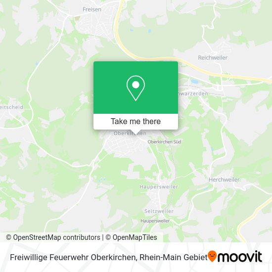 Карта Freiwillige Feuerwehr Oberkirchen