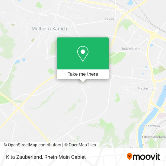 Карта Kita Zauberland