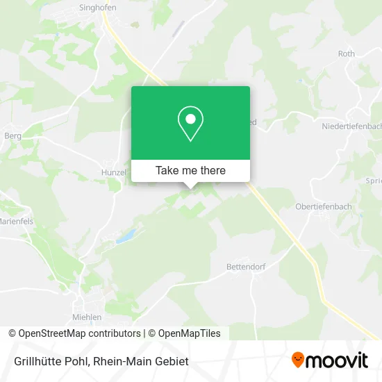 Карта Grillhütte Pohl