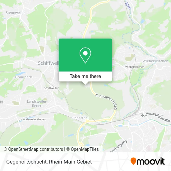 Карта Gegenortschacht