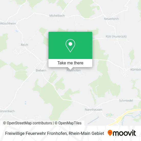 Карта Freiwillige Feuerwehr Fronhofen