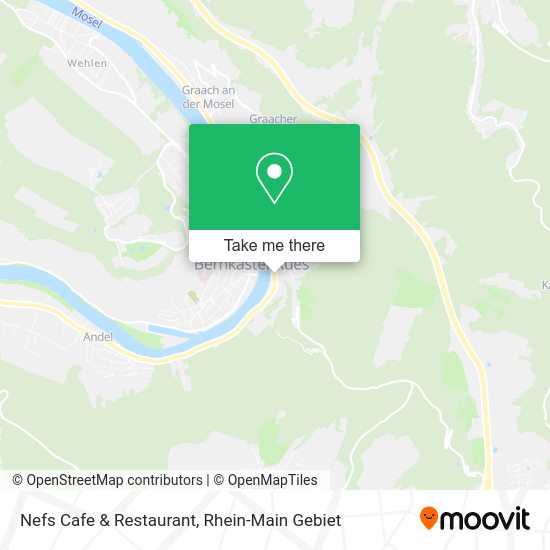 Карта Nefs Cafe & Restaurant