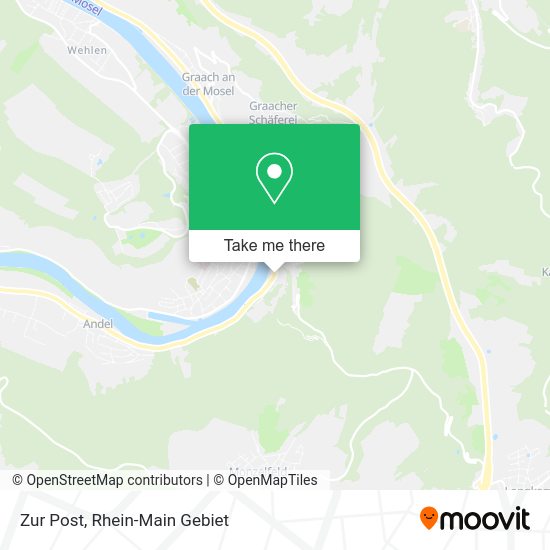 Карта Zur Post