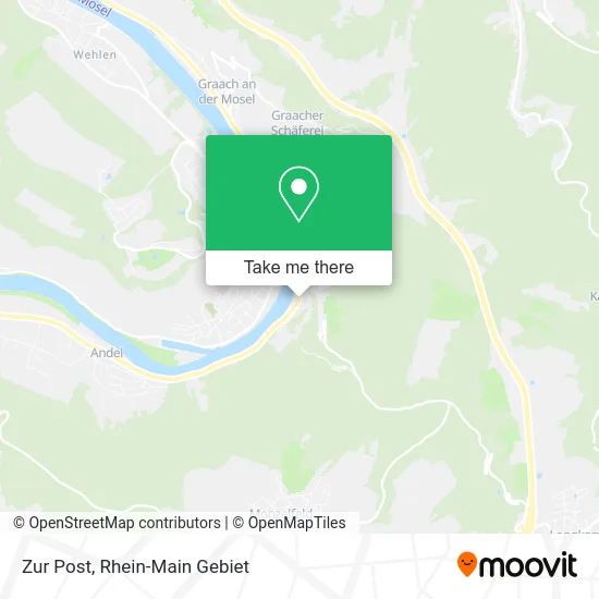 Zur Post map