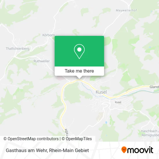 Карта Gasthaus am Wehr