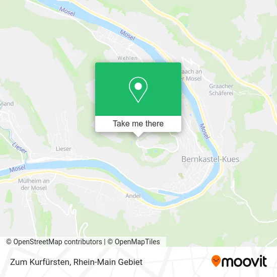 Карта Zum Kurfürsten