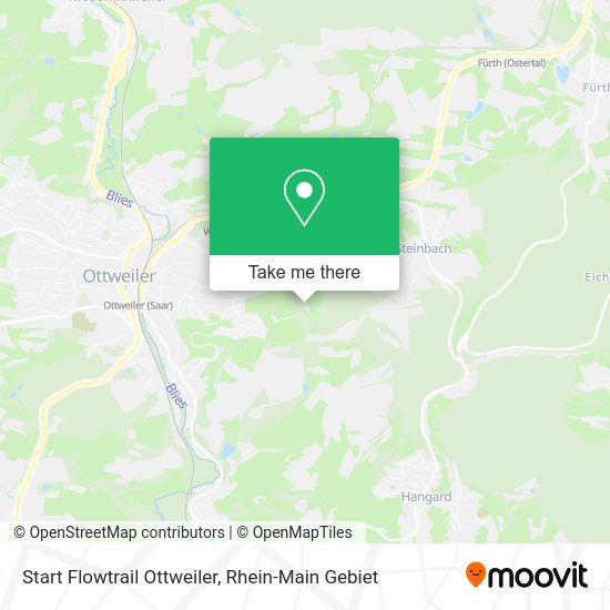 Карта Start Flowtrail Ottweiler