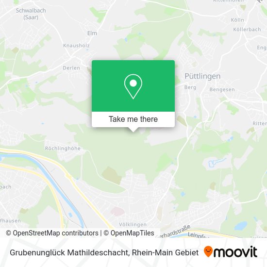 Карта Grubenunglück Mathildeschacht
