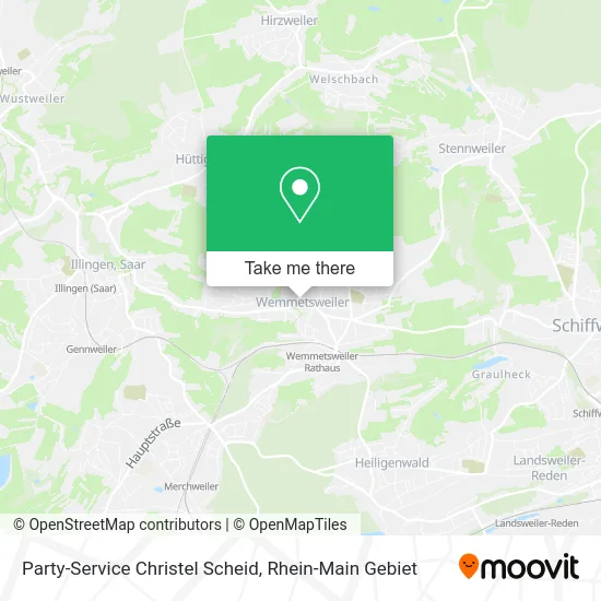 Карта Party-Service Christel Scheid