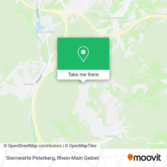 Карта Sternwarte Peterberg